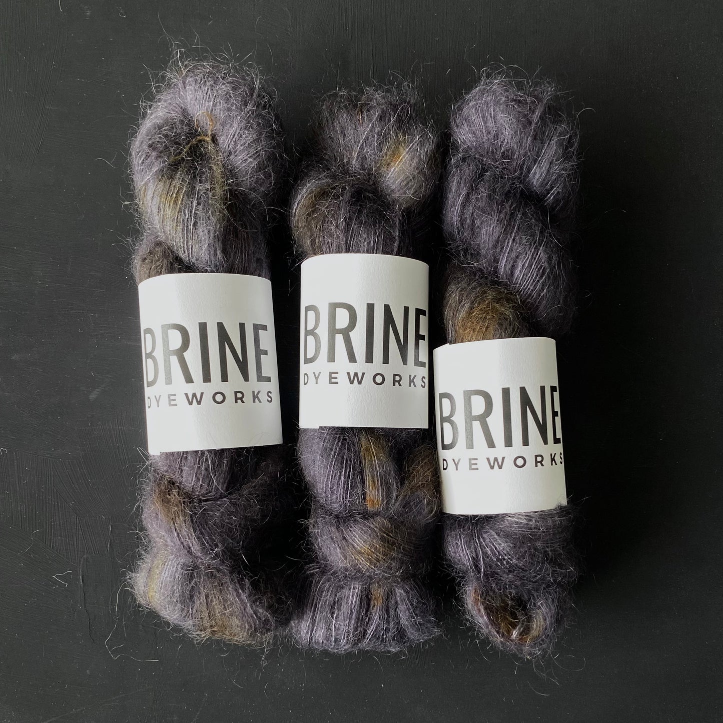 Soot on Mohair Silk Lace