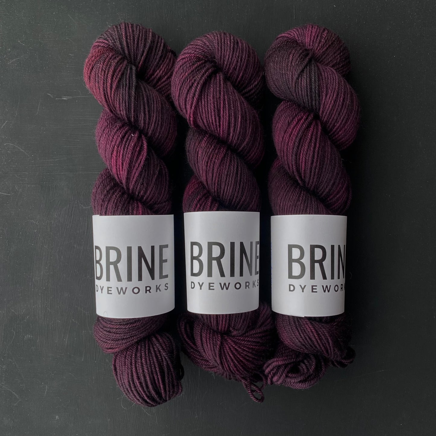 Cherry Cola on BFL Worsted