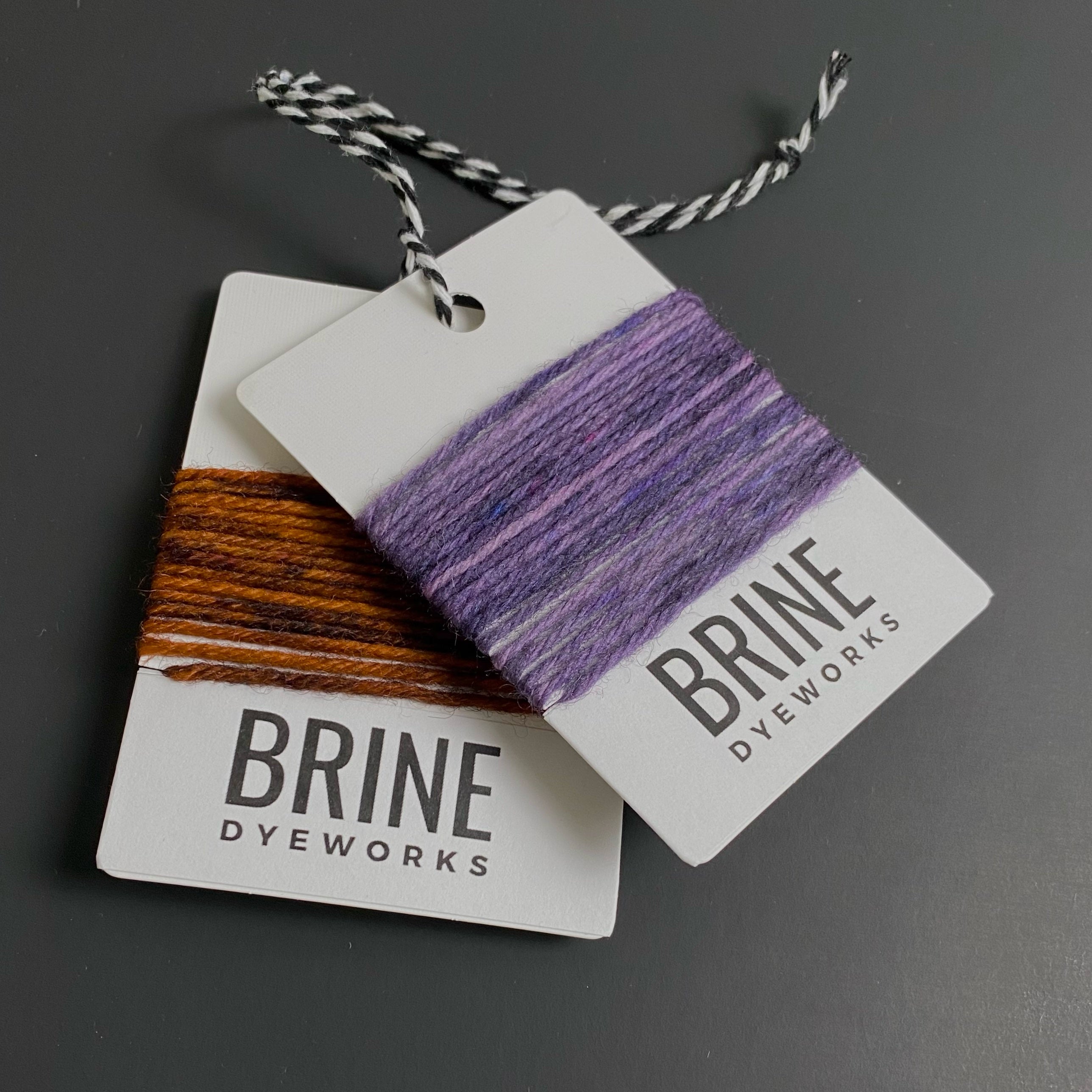 Tiny Tastes: Yarn Samples! – Brine Dyeworks