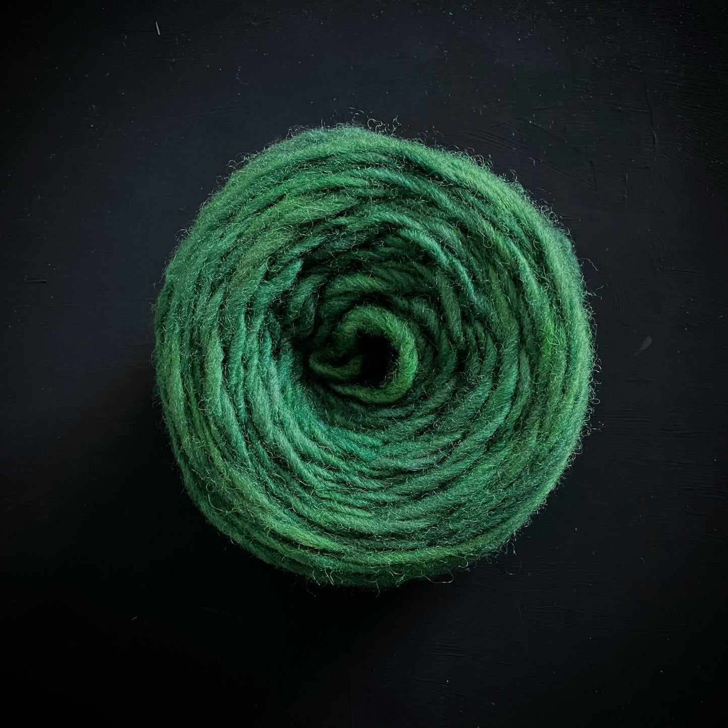 Bottle Green on Finn Bulky