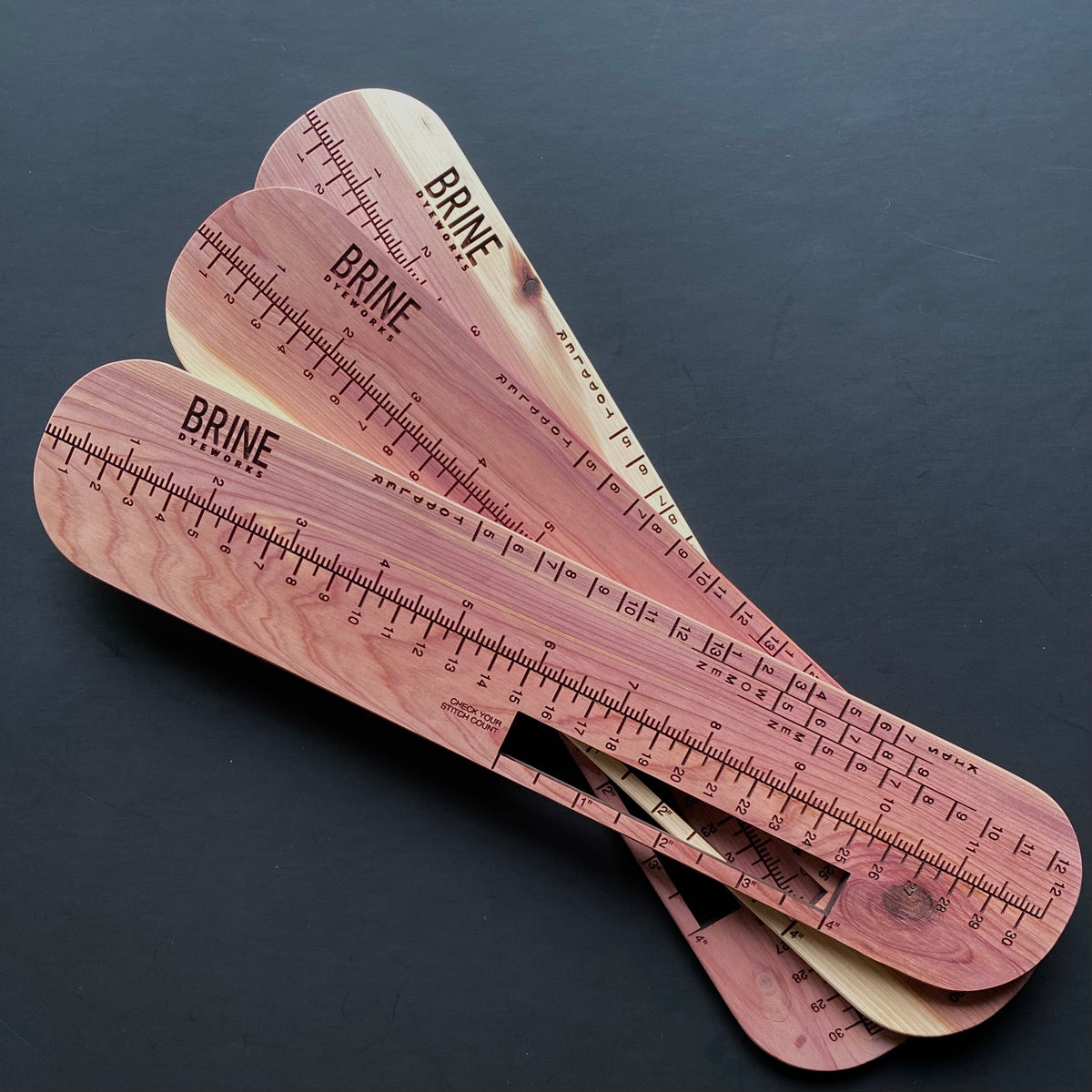 Remember Your Ruler How To Use Your Sock Ruler! – Brine Dyeworks