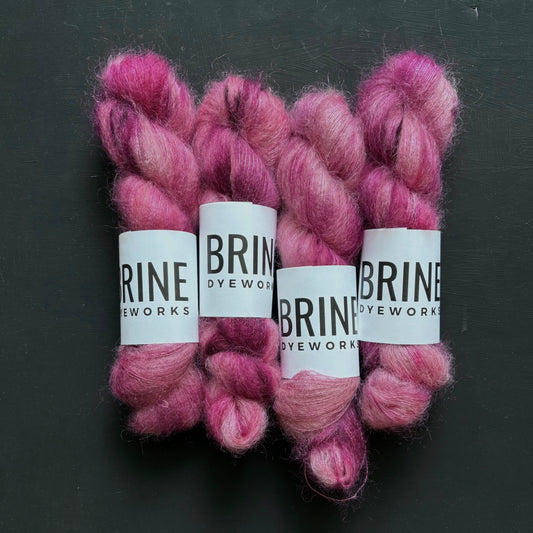 Jam on Mohair Silk Lace