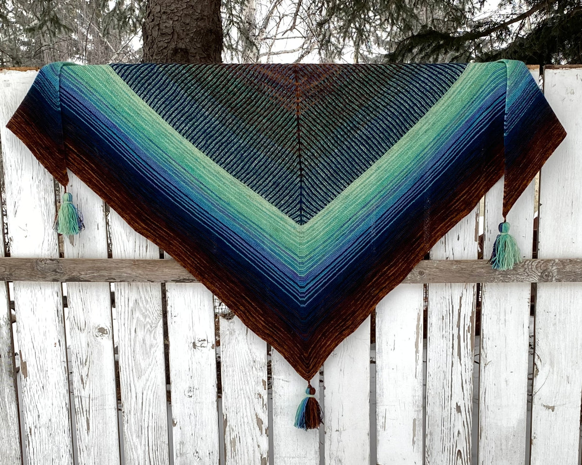 Lucky Penny Shawl Kit