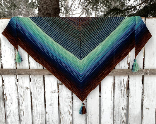 Lucky Penny Shawl Kit